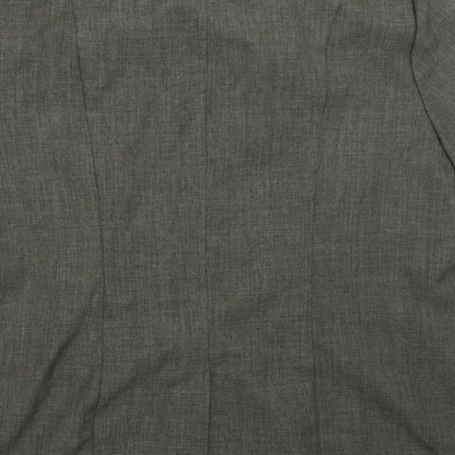 Womens UK Size 20 essence Grey Basic Button-Up
