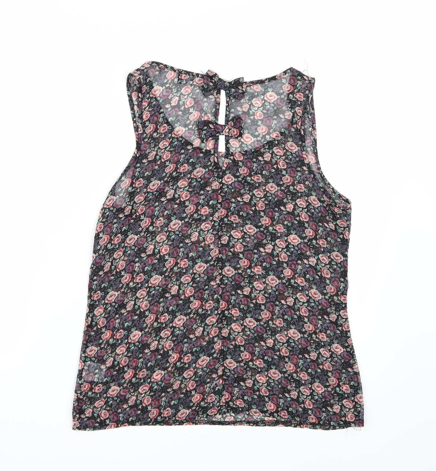 Womens UK Size 8 Select Black Basic Tank