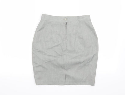 Preworn Womens Grey   Mini Skirt