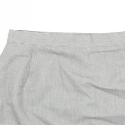 Preworn Womens Grey   Mini Skirt