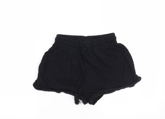 H&M Womens Black   Culotte Shorts Size XS