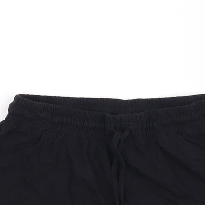 H&M Womens Black   Culotte Shorts Size XS