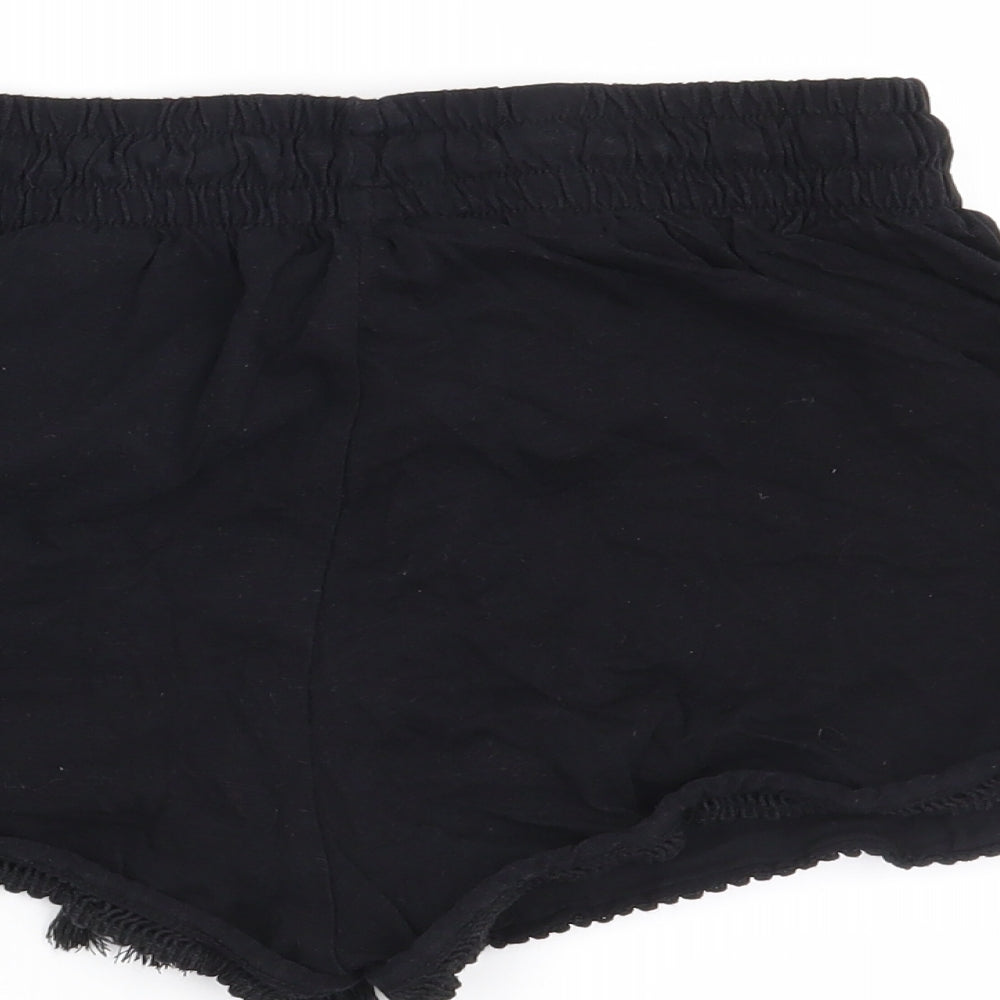 H&M Womens Black   Culotte Shorts Size XS