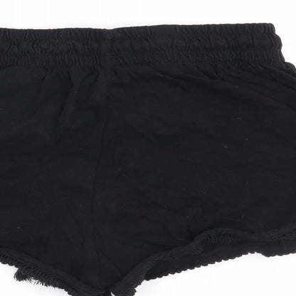 H&M Womens Black   Culotte Shorts Size XS