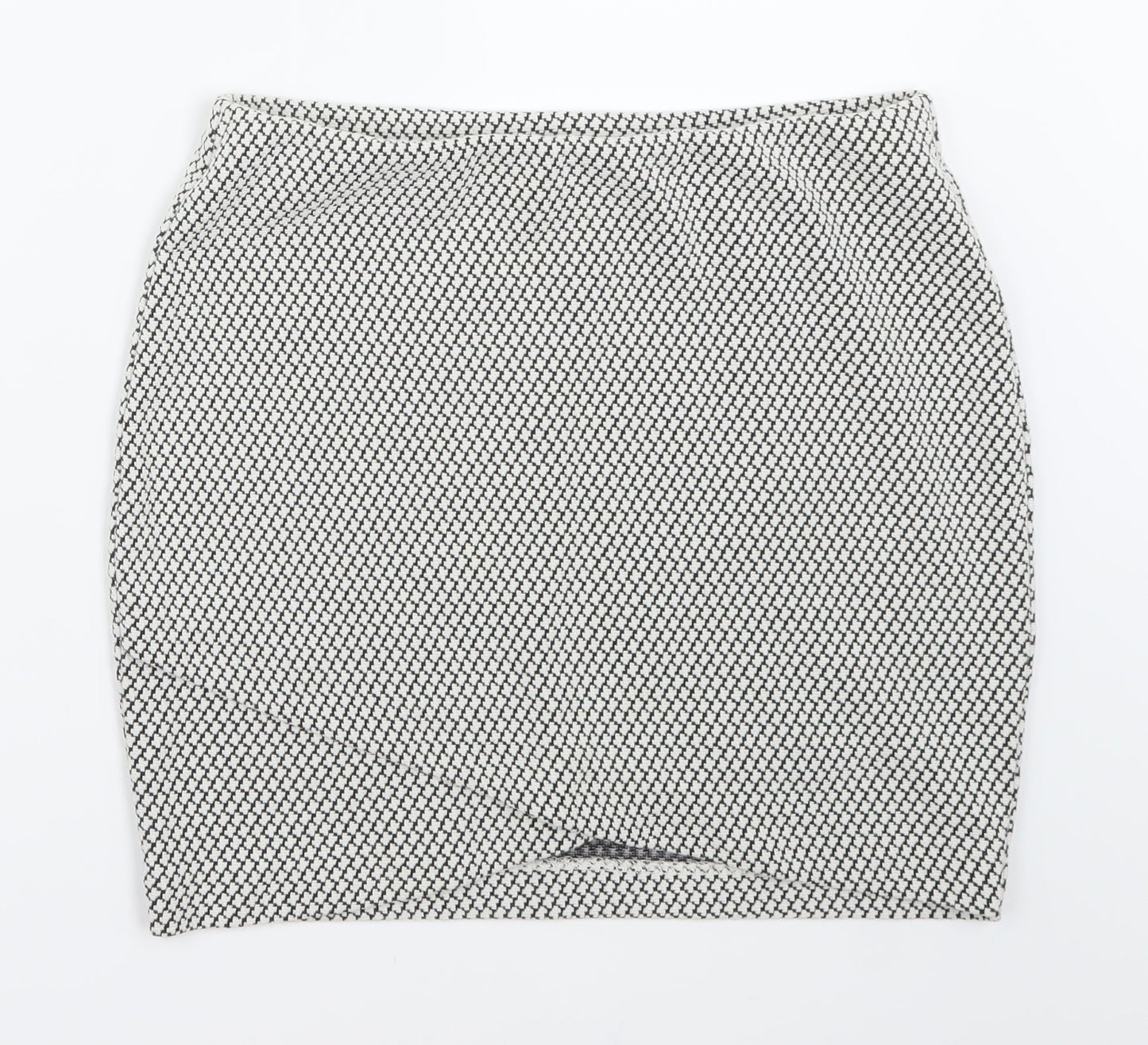 H&M Womens White   A-Line Skirt Size S