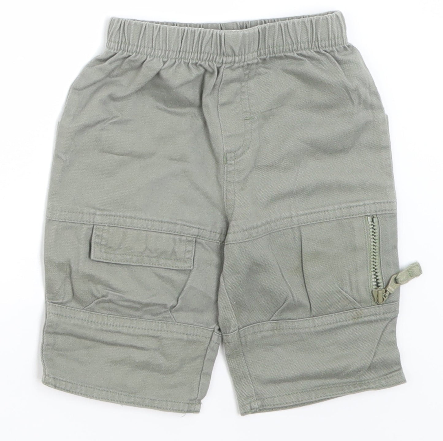 Adams  Boys Green   Cargo Jeans Size 3-6 Months