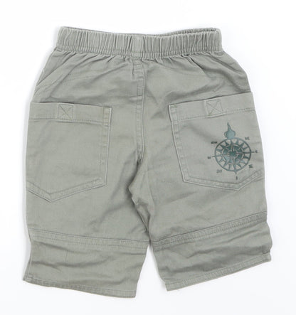 Adams  Boys Green   Cargo Jeans Size 3-6 Months