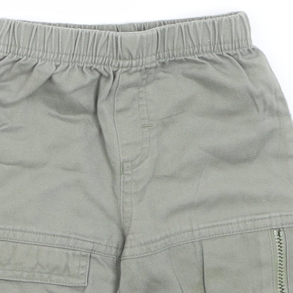 Adams  Boys Green   Cargo Jeans Size 3-6 Months