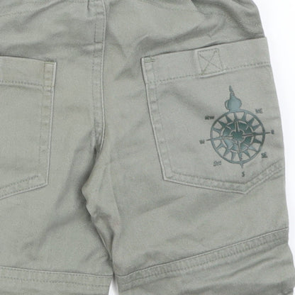 Adams  Boys Green   Cargo Jeans Size 3-6 Months