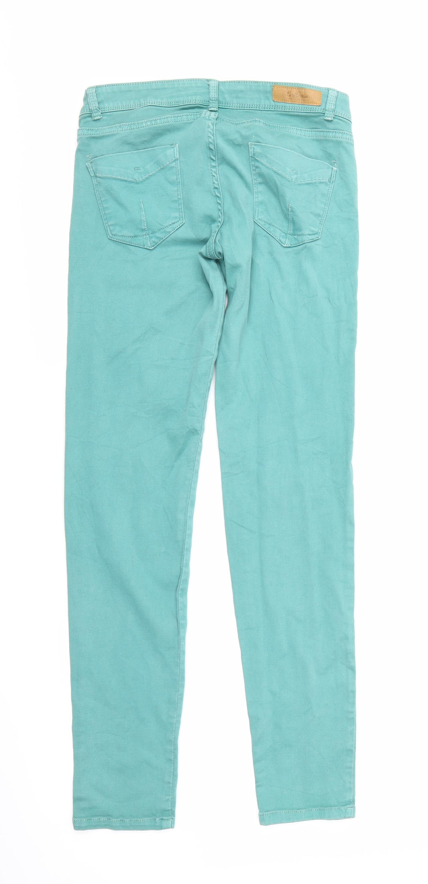 Zara Womens Blue  Denim Skinny Jeans Size 8 L29 in