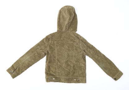 Gap Girls Green Batik Denim Jacket  Size 10-11 Years