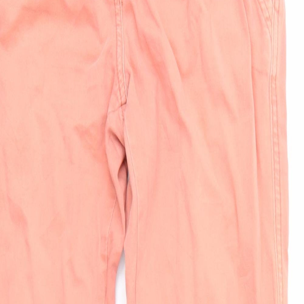 Womens UK Size 8 NEXT Regular Fit Snow Pants Pink Trousers