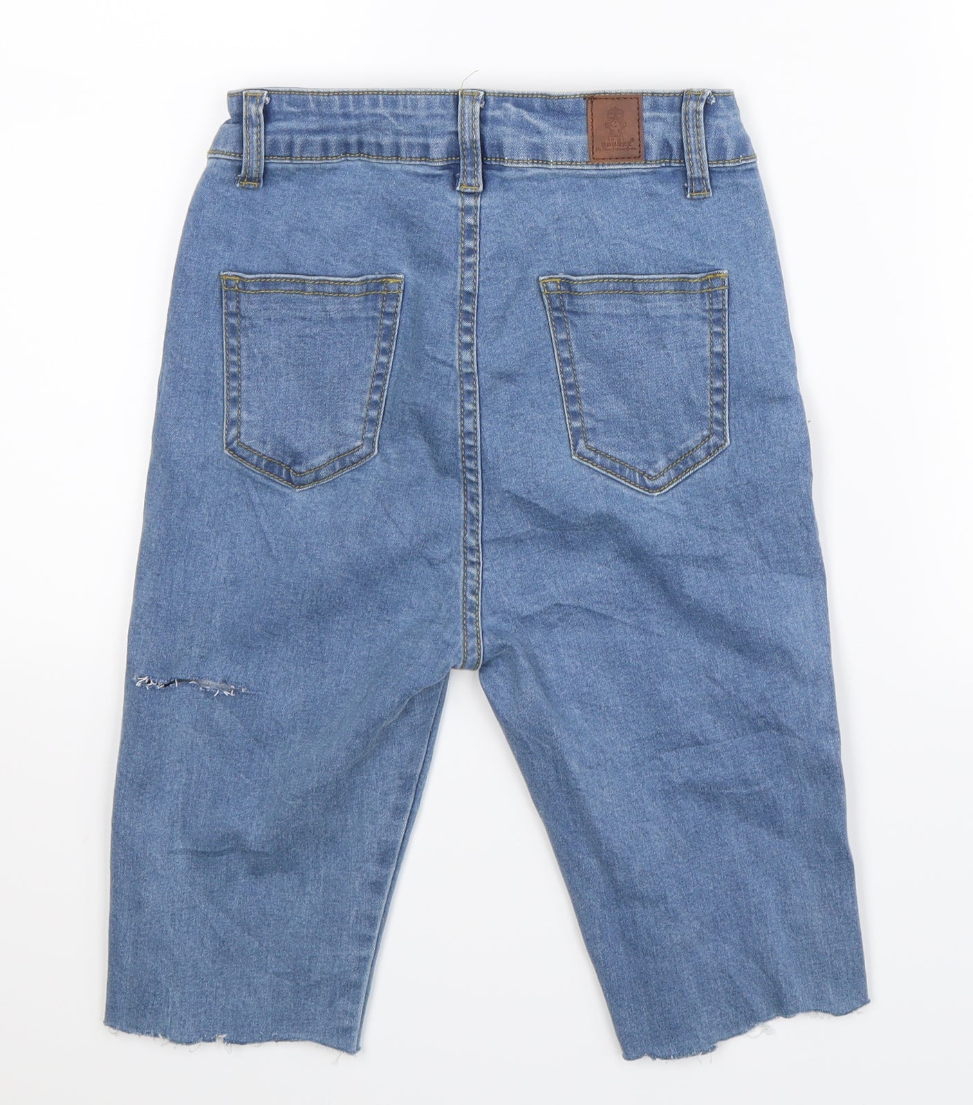Womens UK Size 8 Preworn Extra-Slim Fit Bermuda Shorts