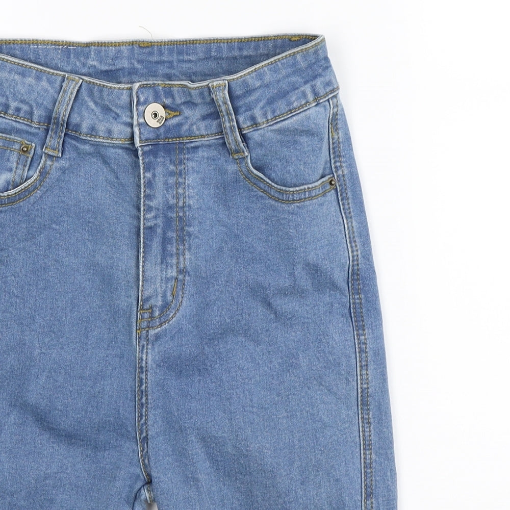 Womens UK Size 8 Preworn Extra-Slim Fit Bermuda Shorts