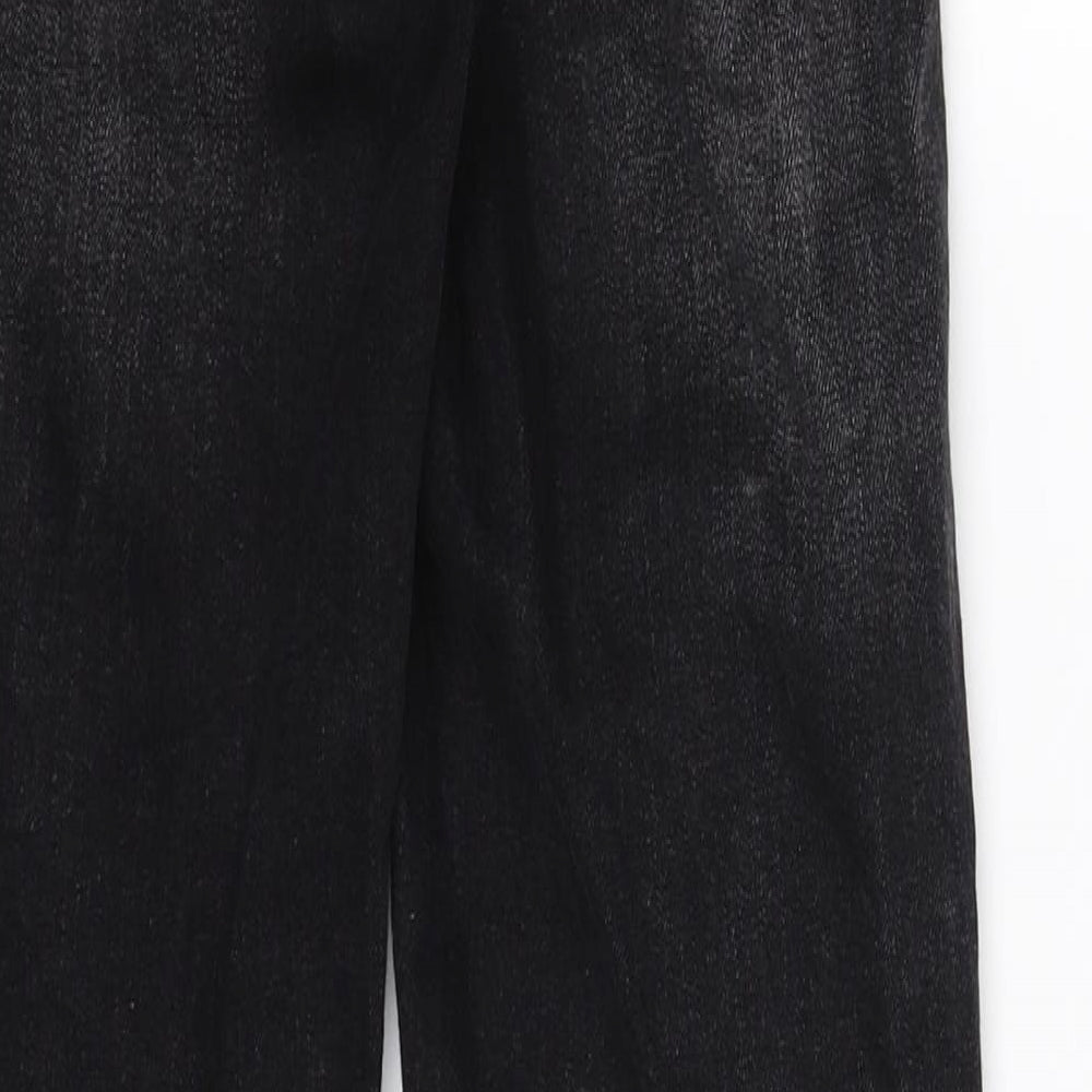 Womens UK Size 8 H&M Extra-Slim Fit Skinny Black Jeans