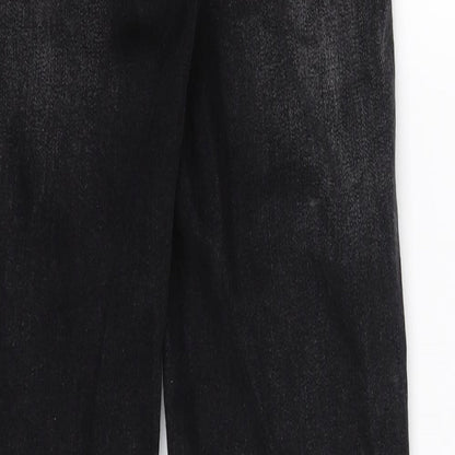 Womens UK Size 8 H&M Extra-Slim Fit Skinny Black Jeans