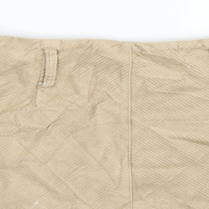 Womens UK Size 10 Denim Co A-Line Corduroy Skirt