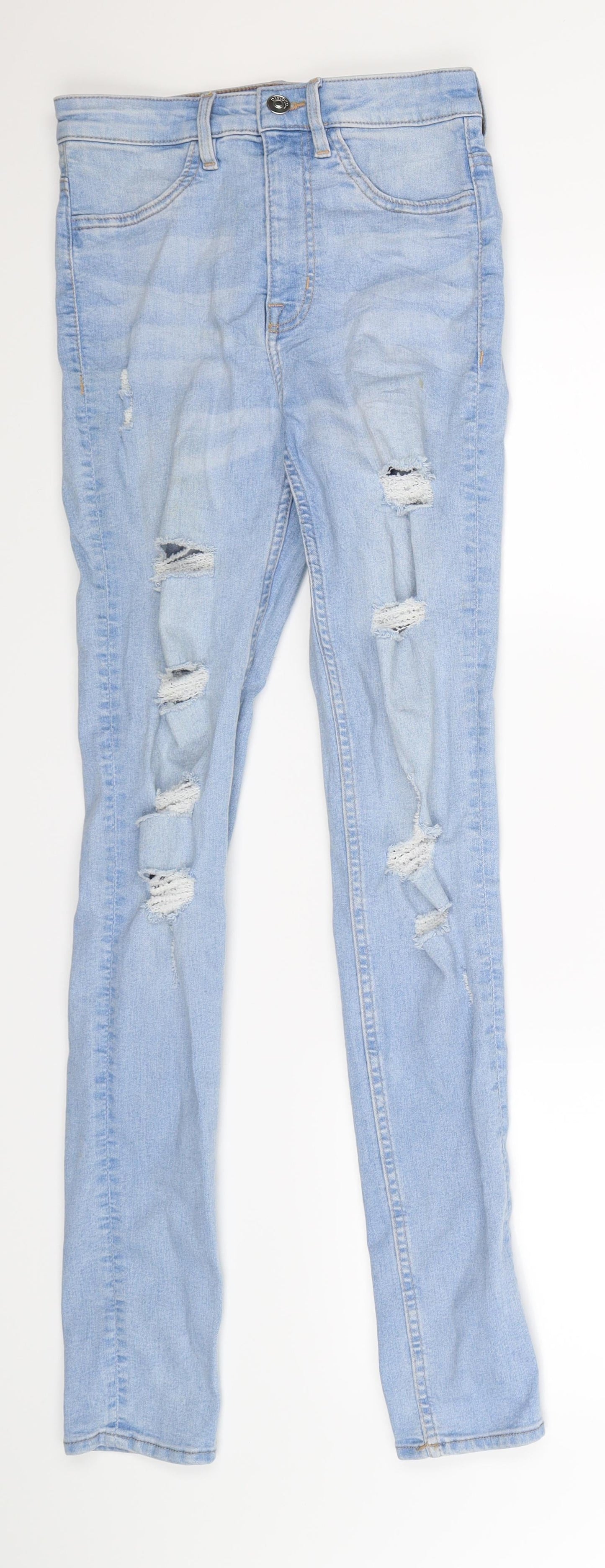 Womens UK Size 4 Divided Extra-Slim Fit Jegging Blue Jeans