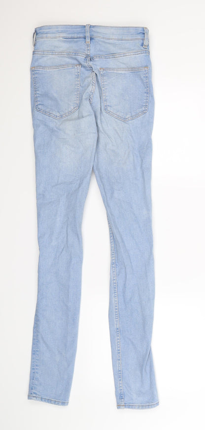 Womens UK Size 4 Divided Extra-Slim Fit Jegging Blue Jeans