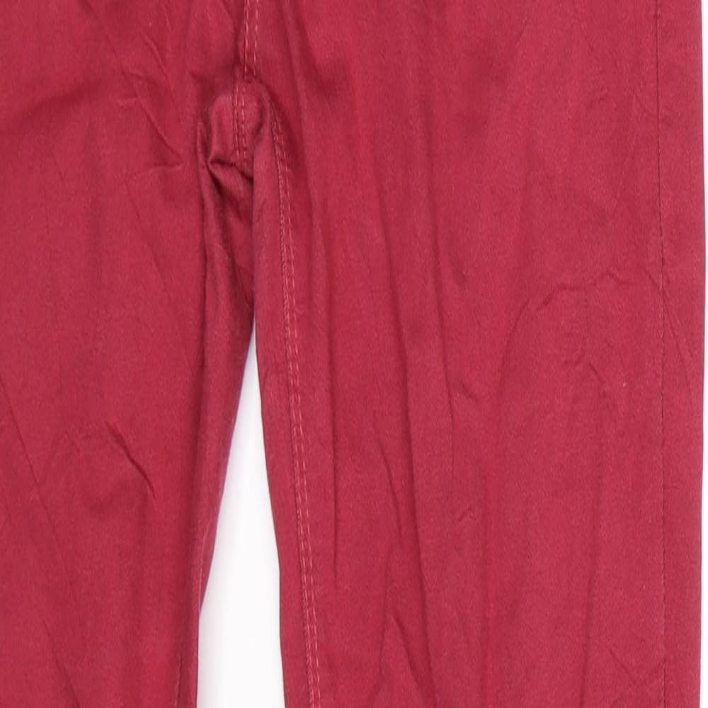 Denim Co Womens Pink  Denim Jegging Jeans Size 12 L31 in