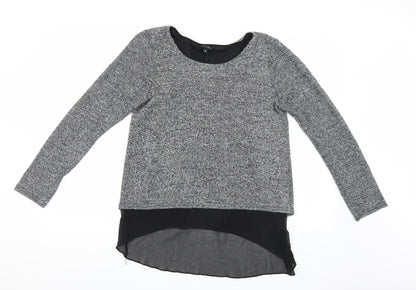 New Look Womens Grey   Pullover Jumper Size M