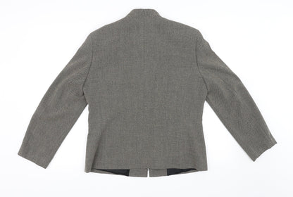 Womens UK Size 12 Bianca Regular Brown Blazer