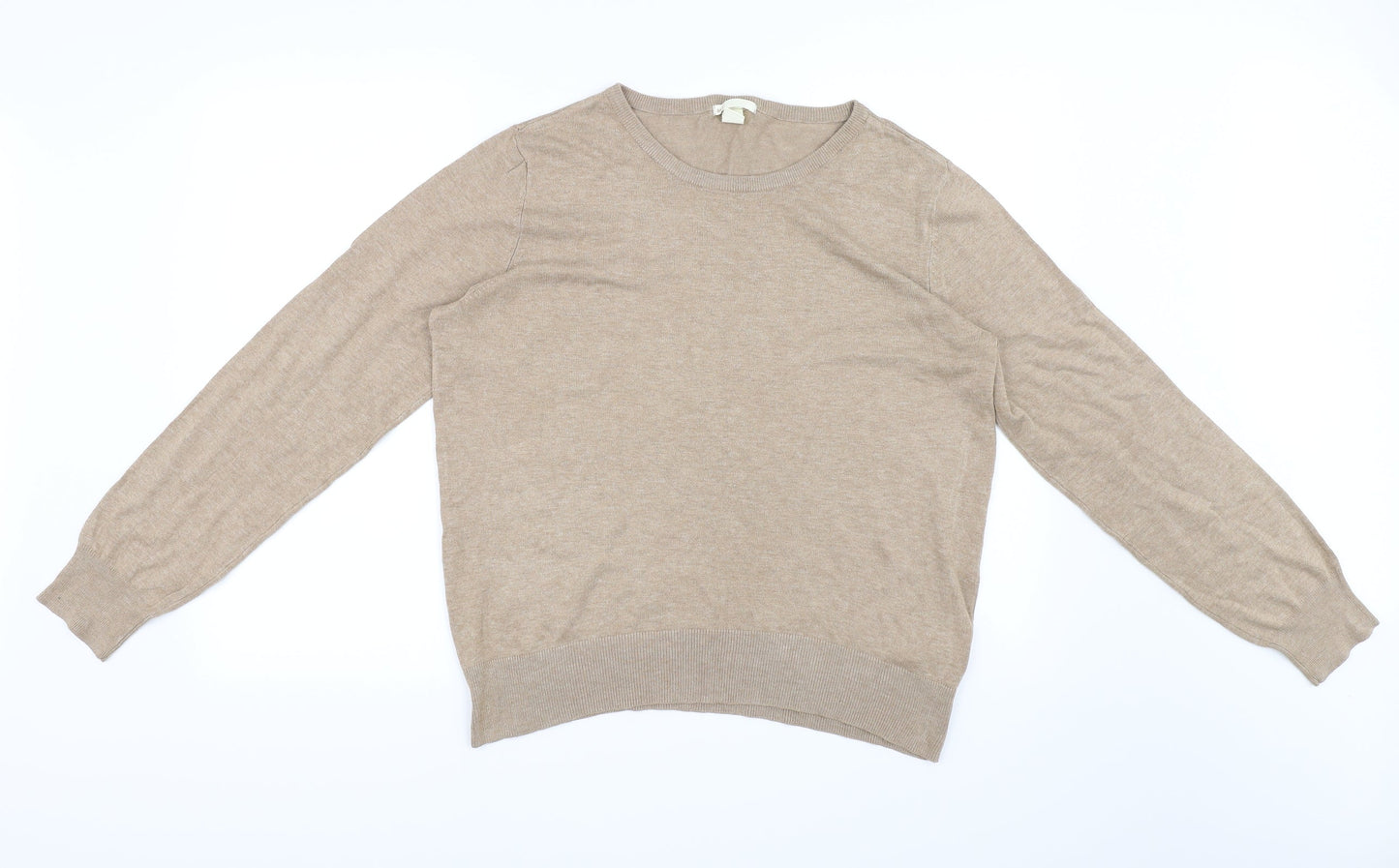 H&M Mens Brown   Pullover Jumper Size L