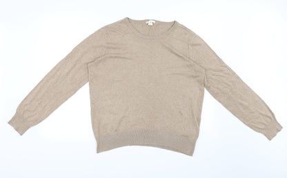 H&M Mens Brown   Pullover Jumper Size L