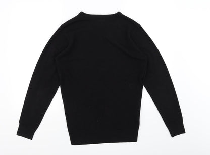 Easy Mens Black   Pullover Jumper Size S