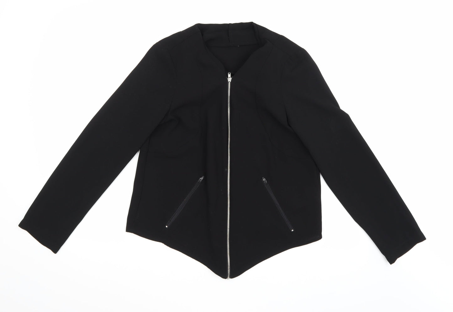 Atmosphere Womens Black  Rayon Jacket  Size 12