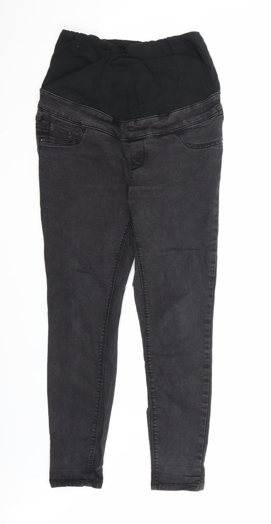 New Look Womens Black  Denim Jegging Jeans Size 10 L25 in