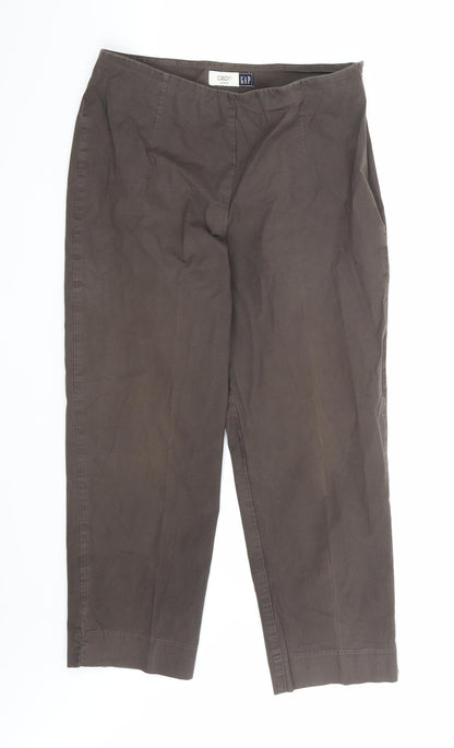 Gap Womens Brown   Capri Trousers Size 10 L23 in