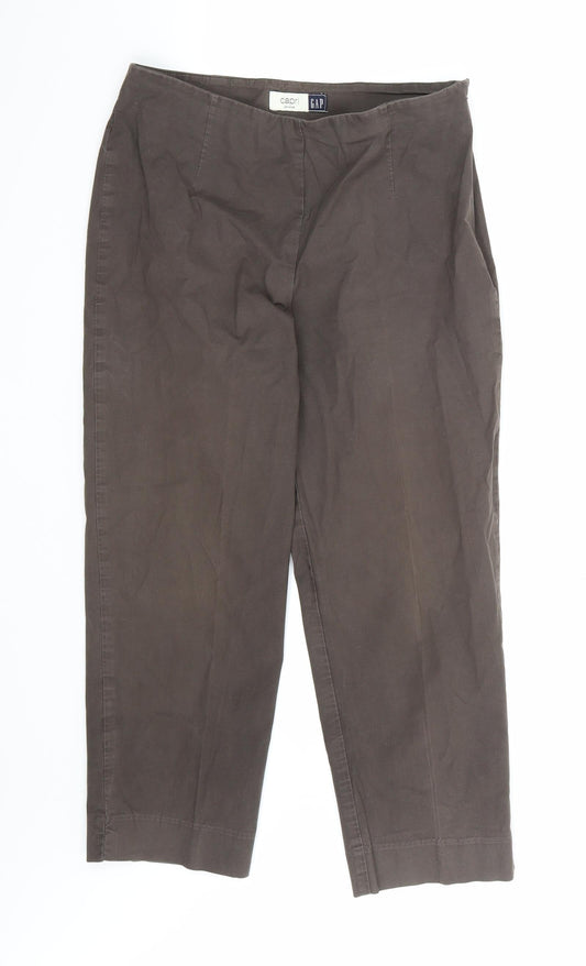 Gap Womens Brown   Capri Trousers Size 10 L23 in