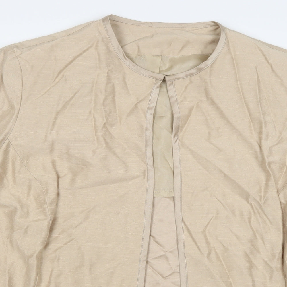 Ann Harvey Womens Beige   Jacket  Size 16
