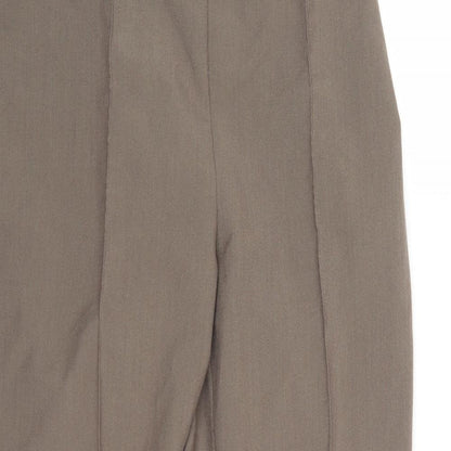 BM Collection Womens Brown  Rayon Trousers  Size 16 L24 in