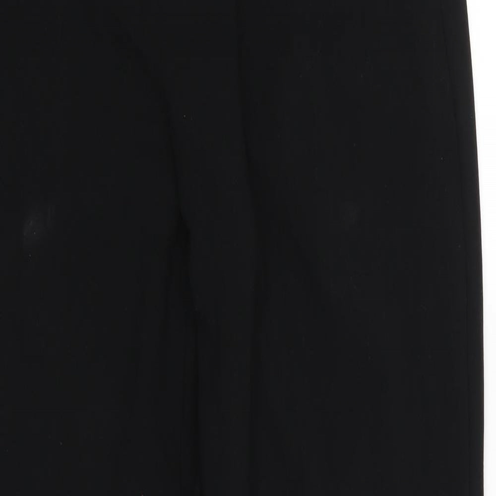 Womens UK Size 14 Marks and Spencer Regular Fit  Black Trousers