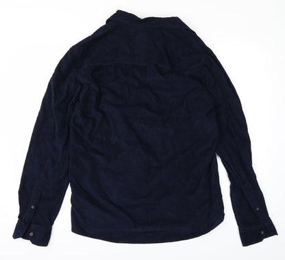 ACW85 Mens Blue    Button-Up Size M