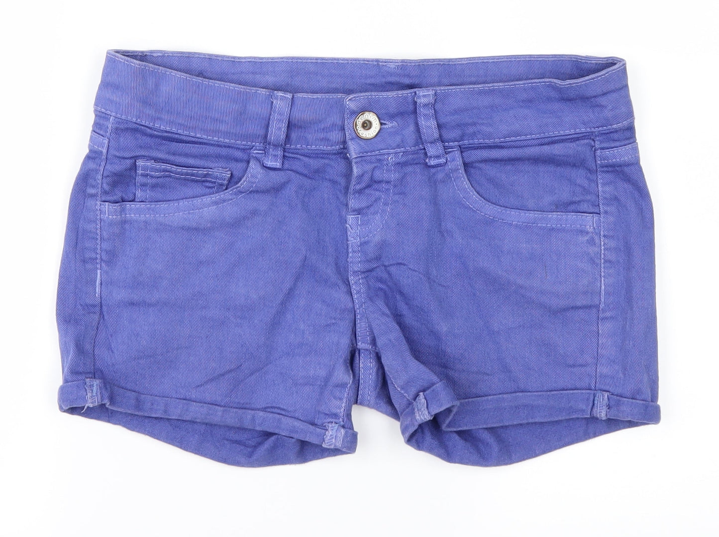 Womens UK Size S Preworn Regular Fit Cut-Off Shorts