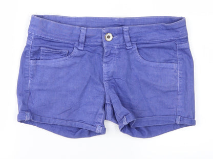 Womens UK Size S Preworn Regular Fit Cut-Off Shorts