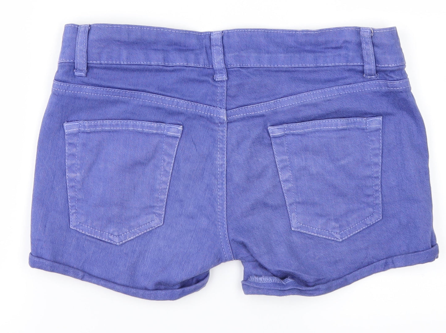 Womens UK Size S Preworn Regular Fit Cut-Off Shorts