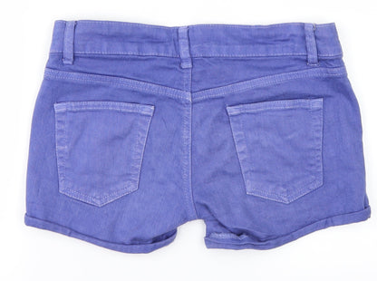 Womens UK Size S Preworn Regular Fit Cut-Off Shorts