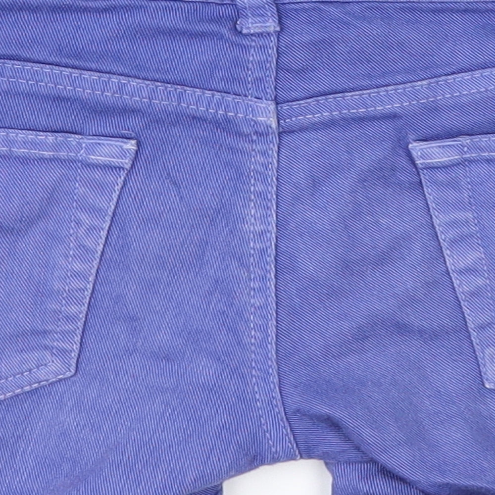 Womens UK Size S Preworn Regular Fit Cut-Off Shorts