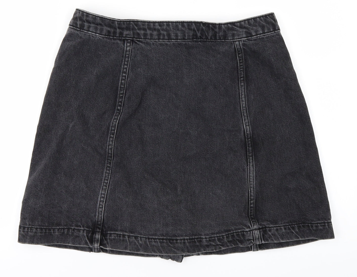 Womens UK Size 30 Topshop A-Line Denim Skirt