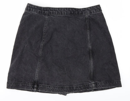 Womens UK Size 30 Topshop A-Line Denim Skirt