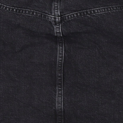 Womens UK Size 8 Topshop A-Line Denim Skirt