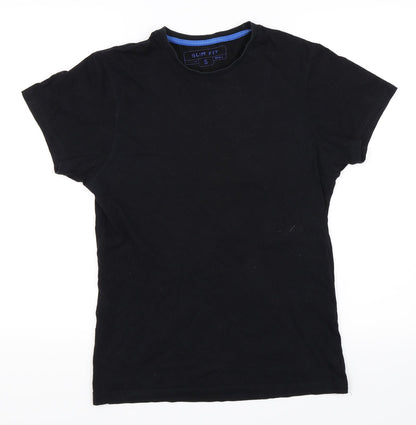 Preworn Mens Black    T-Shirt Size S