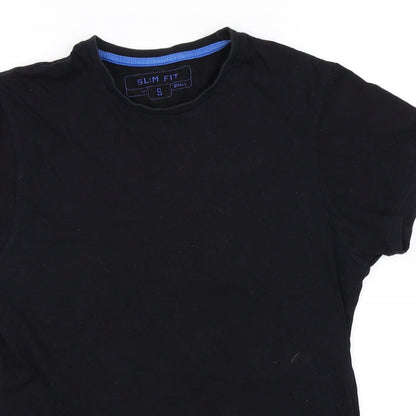 Preworn Mens Black    T-Shirt Size S