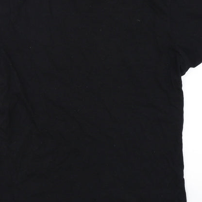 Preworn Mens Black    T-Shirt Size S