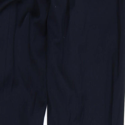 Womens UK Size 34 H&M Regular Fit  Blue Trousers