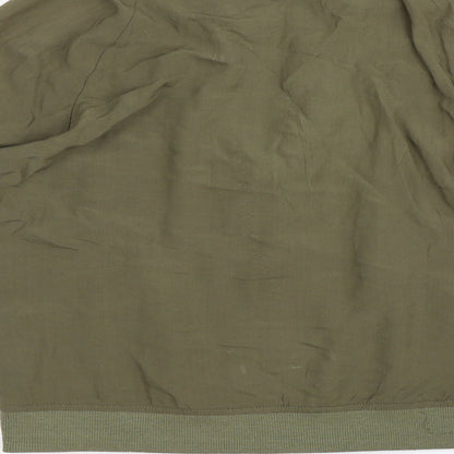 Womens UK Size 8 Select Green Bomber Jacket